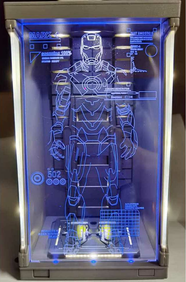 ZD TOYS Acrylic Cover for Ironman HOA Mk4
