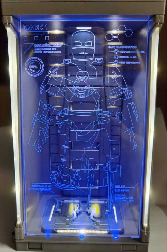 ZD TOYS Acrylic Cover for Ironman HOA Mk1