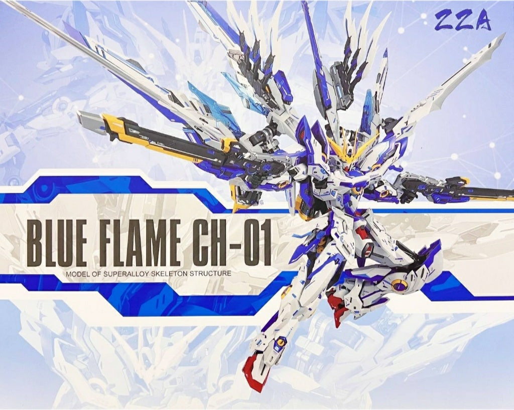 ZZA MODEL Blue Flame