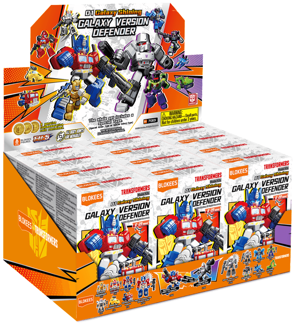 BLOKEES Transformers Wave 01 Galaxy Shining (Galaxy Version Defender)