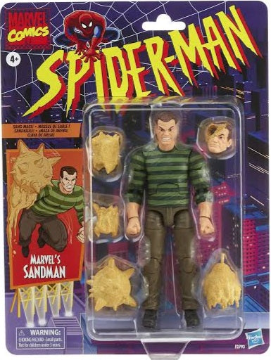 MARVEL LEGENDS RETRO Spiderman- Sandman
