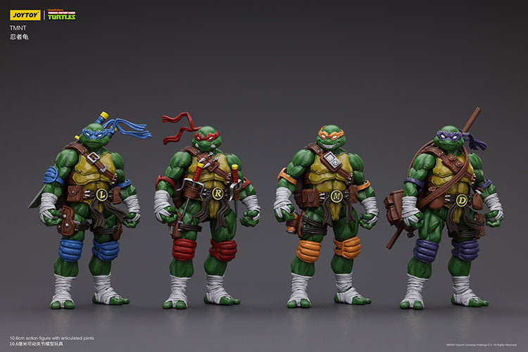 JOYTOY Teenage Mutant Ninja Turtles 4 Figures Set