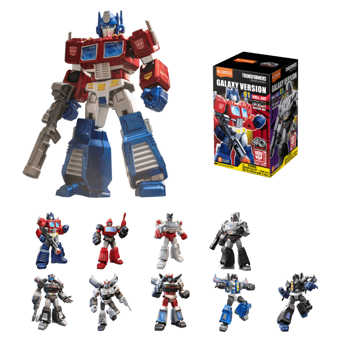 BLOKEES Transformers Galaxy Version Wave 01 Roll Out