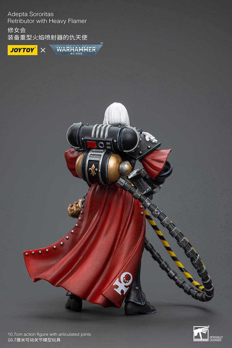 JOYTOY 1/18 WH40K Adepta Sororitas Retributor W/Heavy Flamer