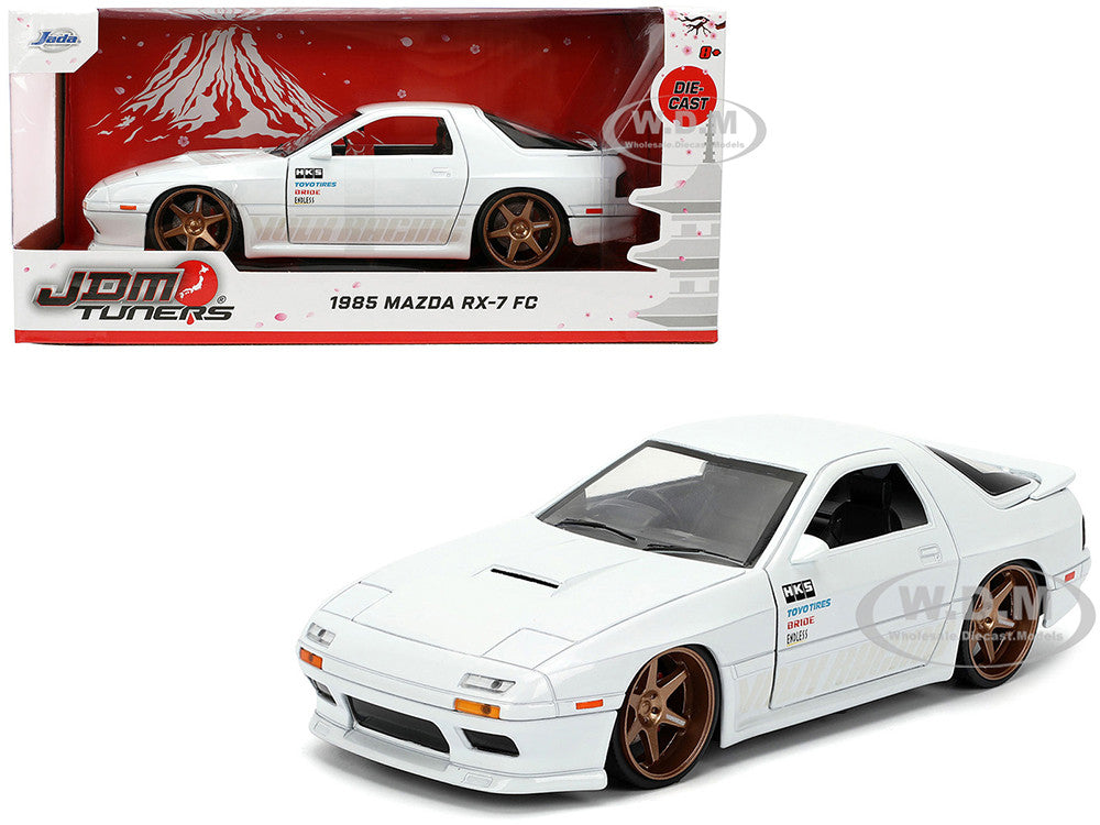 JADA TOYS 1:24 JDM TUNERS DIE-CAST 1985 Mazda RX-7 FC