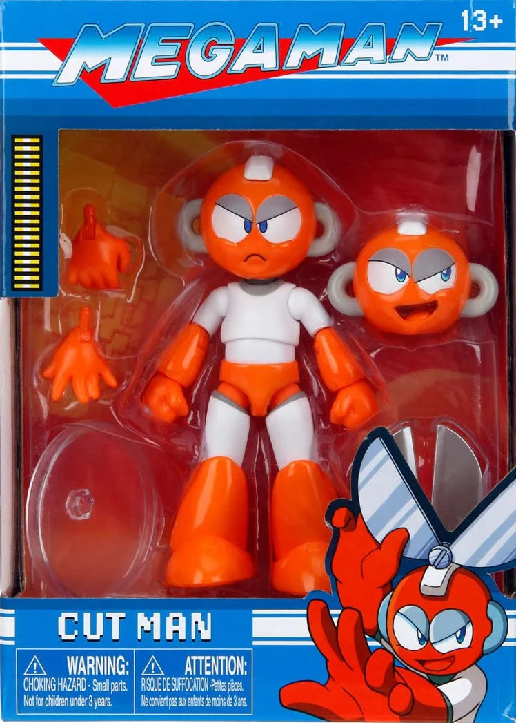 JADA TOYS 4'5in MEGAMAN- Cutman