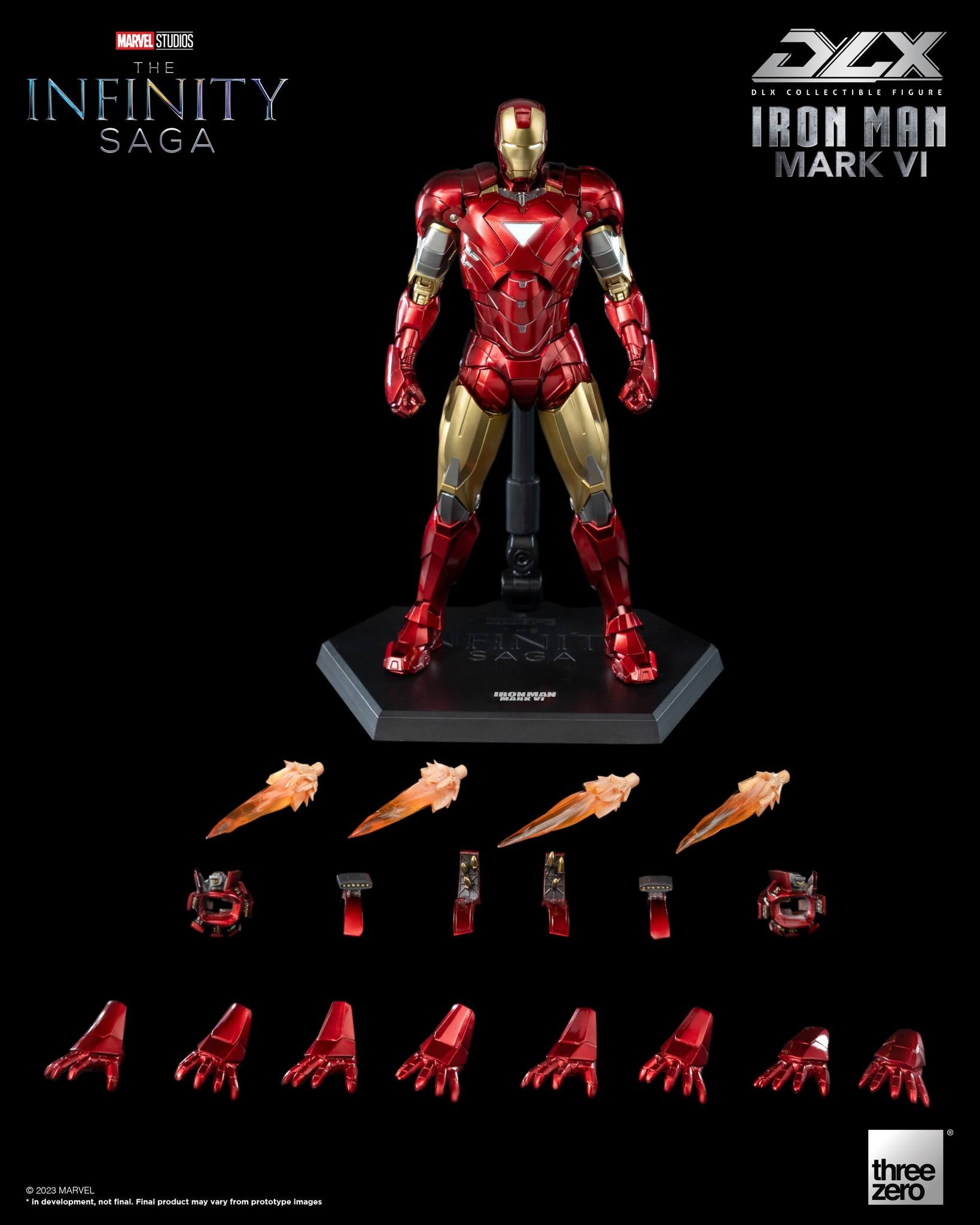 THREEZERO The Infinity Saga: 1/10 Ironman MK6 DLX