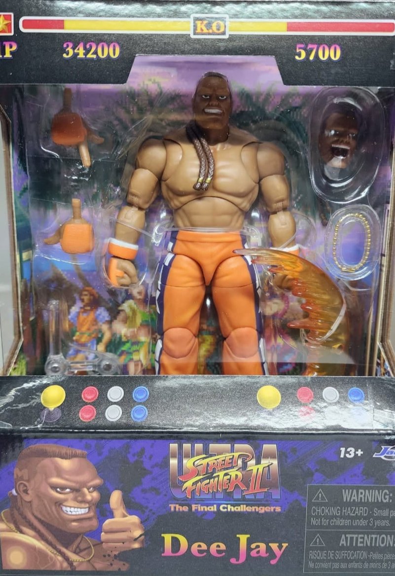 JADA TOYS 6in Street Fighter Dee Jay