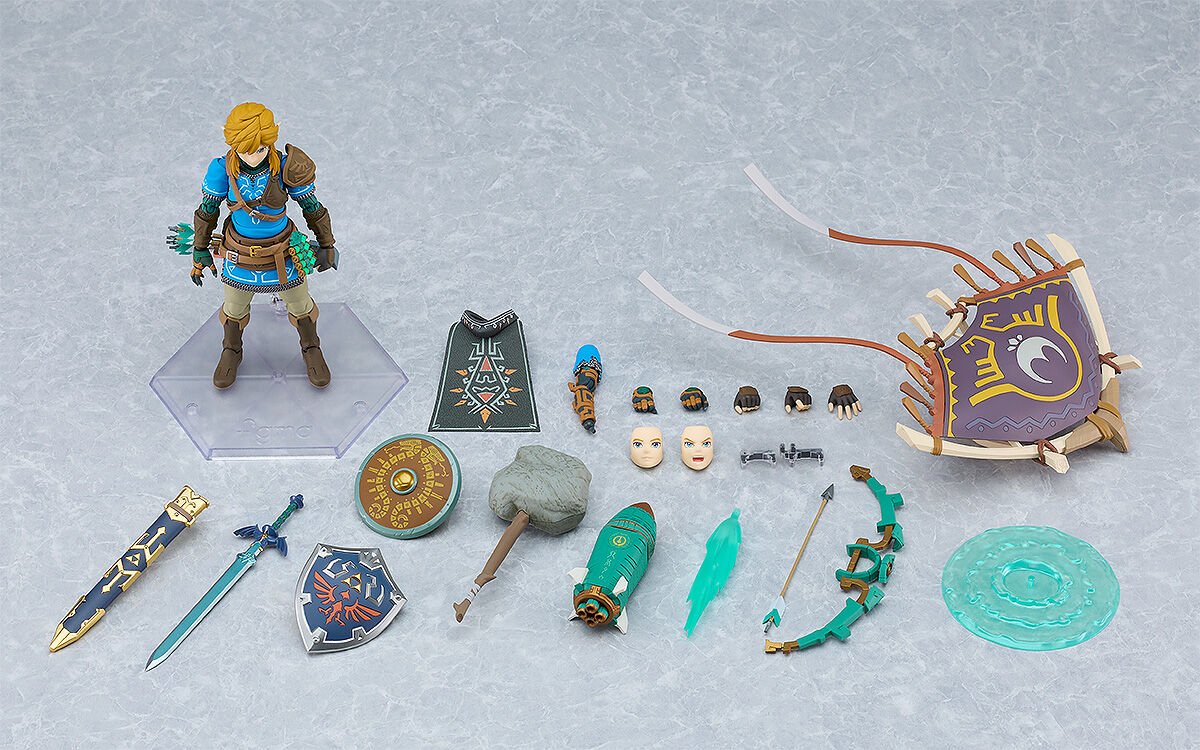 GOODSMILE FIGMA Zelda: Tears of the Kingdom Link DX Edition