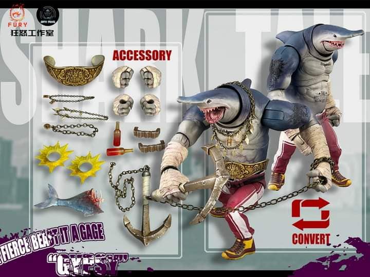 FURY TOYS 1/12 Abyssal Force Wave1 Suit Set of 3