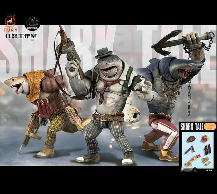 FURY TOYS 1/12 Abyssal Force Wave1 Suit Set of 3