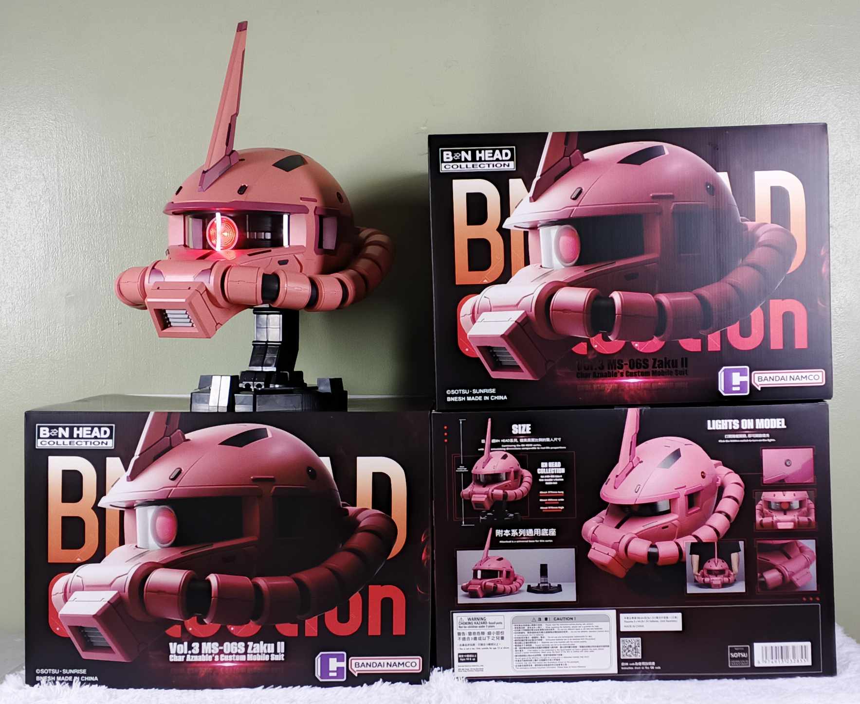 家具・インテリア MS-06S CHAR'S ZAKU II ZAKU HEAD CASE 家具・インテリア MS-06S CHAR'S ZAKU II ZAKU HEAD CASE The 2nd