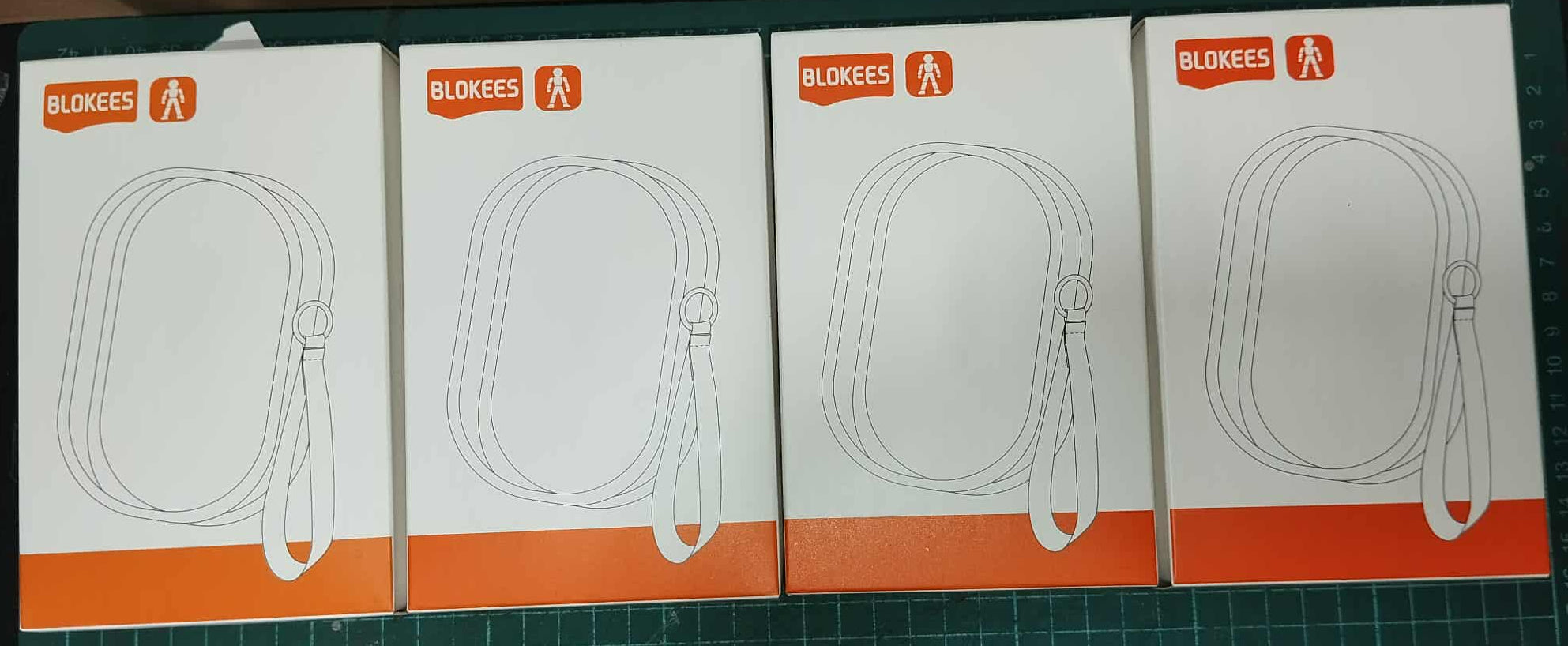 BLOKEES Clear Pouch Bag