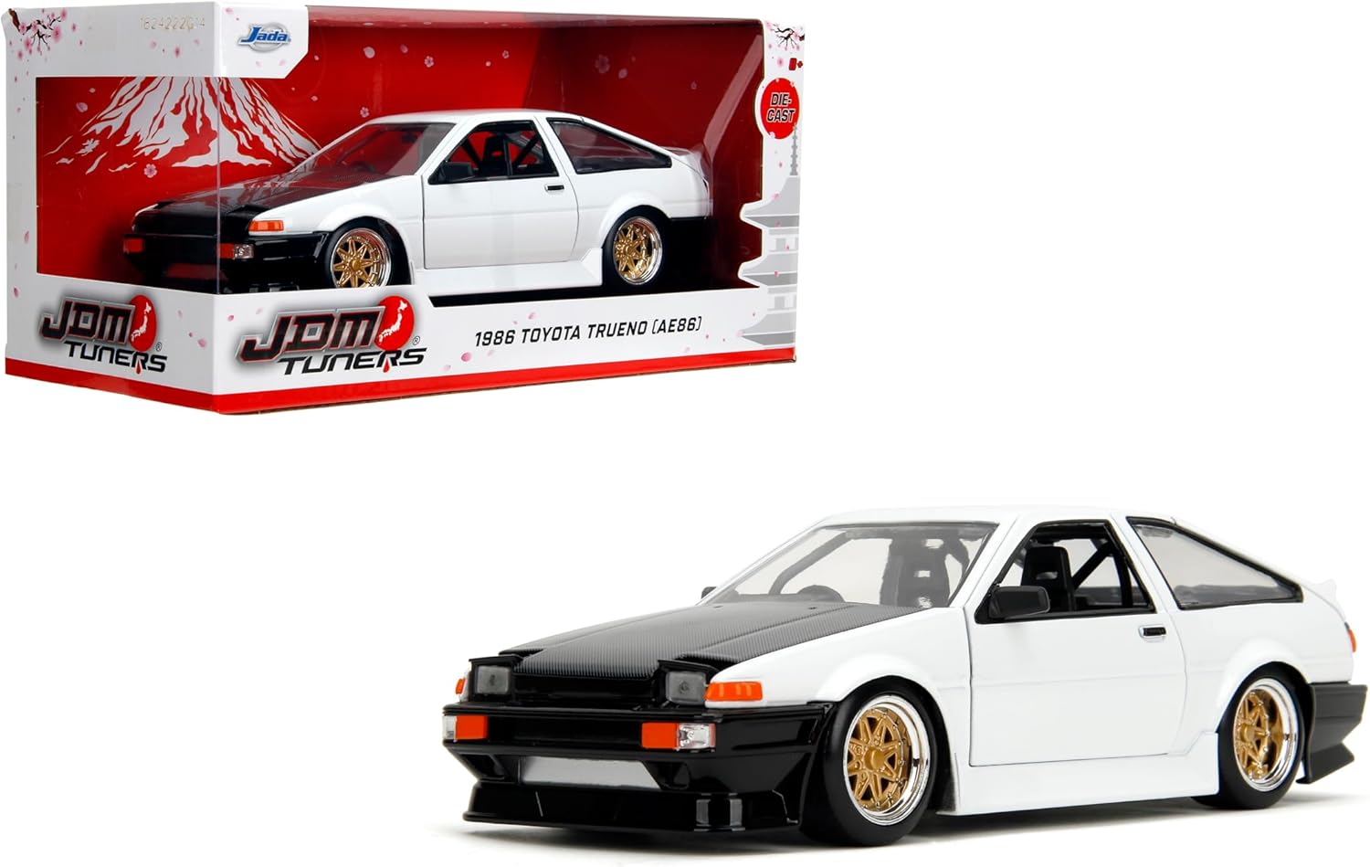 JADA TOYS 1:24 JDM TUNERS DIE-CAST 1988 Toyota Trueno [AE88]