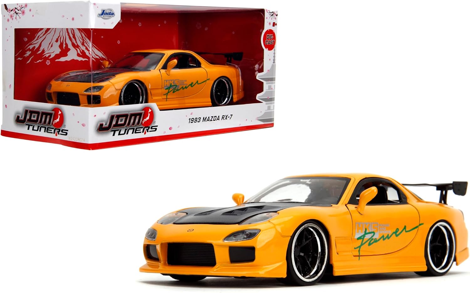 JADA TOYS 1:24 JDM TUNERS DIE-CAST 1993 Mazda RX-7