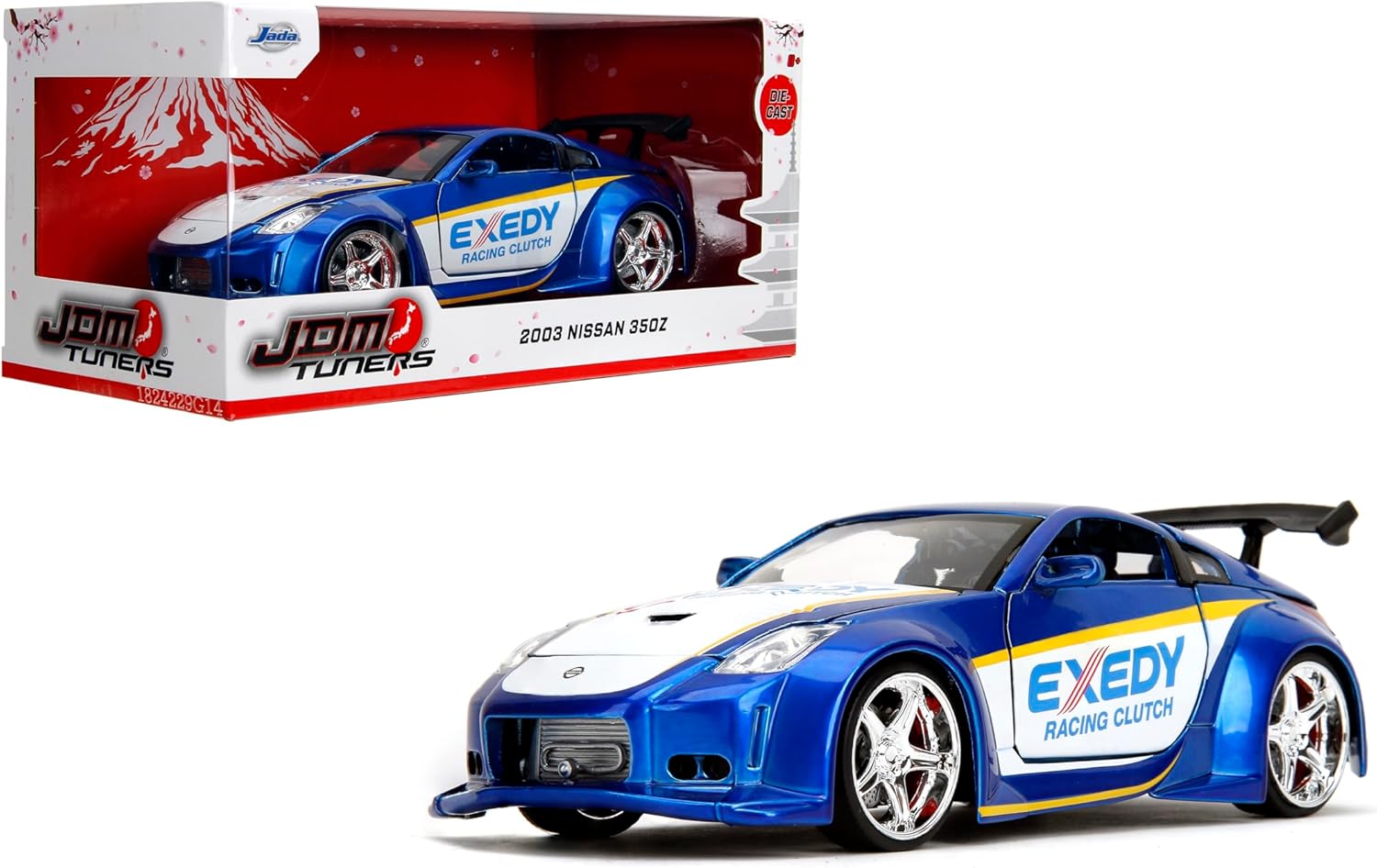 JADA TOYS 1:24 JDM TUNERS DIE-CAST 2003 Nissan 350Z