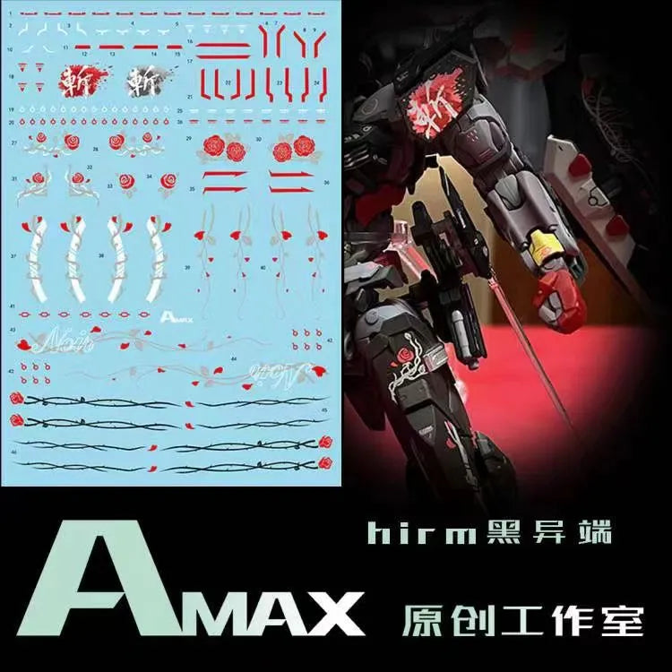 Waterslide Decals for MR MODEL HIRM 1/100 Astray Noir