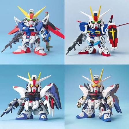 BANDAI SD BB Senshi C.E. Fateful Confrontation Set
