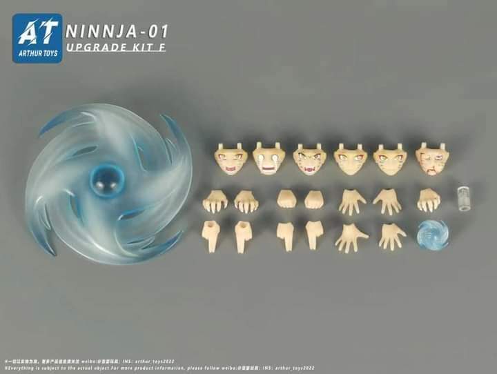ARTHURTOYS NINNJA-01 Accessory Package for SHF Uzumaki Naruto 2.0