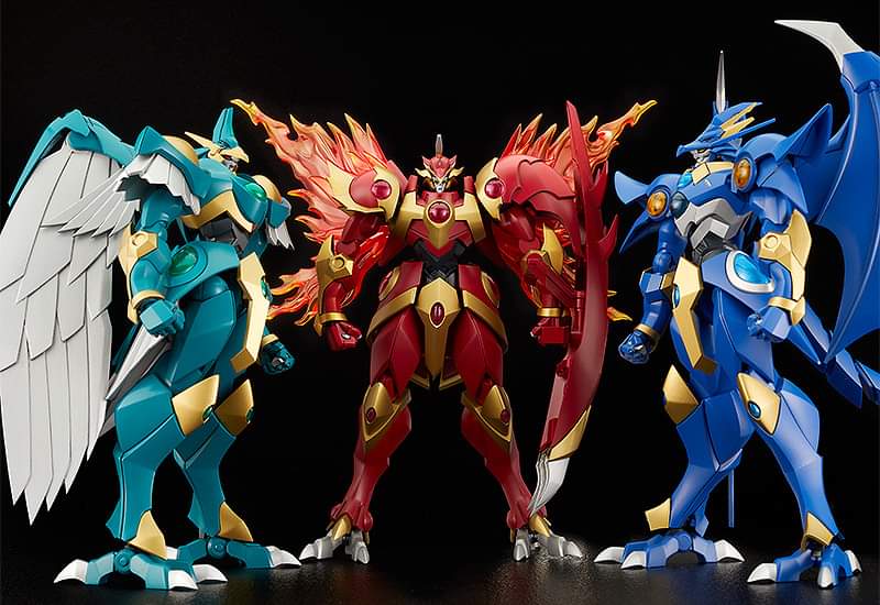 GOODSMILE MODEROID Magic Knight 3 Legendary Rune Gods Set