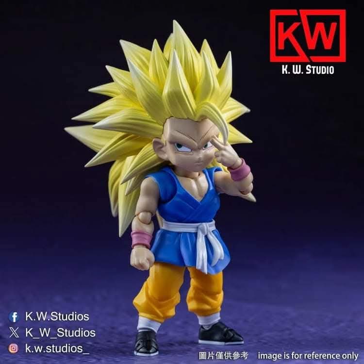 KW Studio KW004 SHF Super 3 Goku Accessories Pack