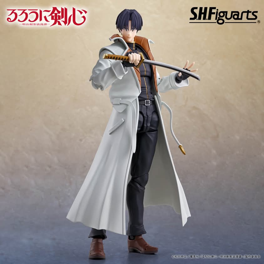 BANDAI TAMASHII NATIONS - S.H.Figuarts Samurai X Aoshi Shinomori