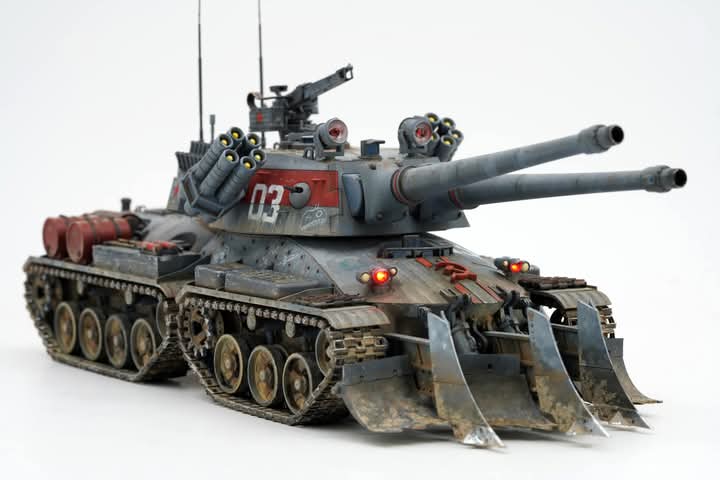 BORDER MODEL 1/35 BC-003 Apocalypse Tank Ver 2.0 Model Kit