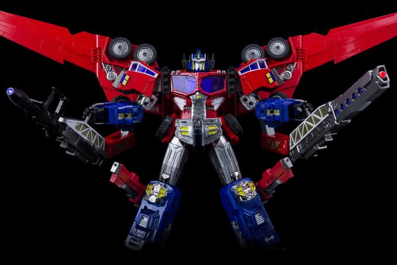 TRANSFORM AND ROLLOUT TR-02A Commander Of Stars Metallic Ver. (Optimus Prime)