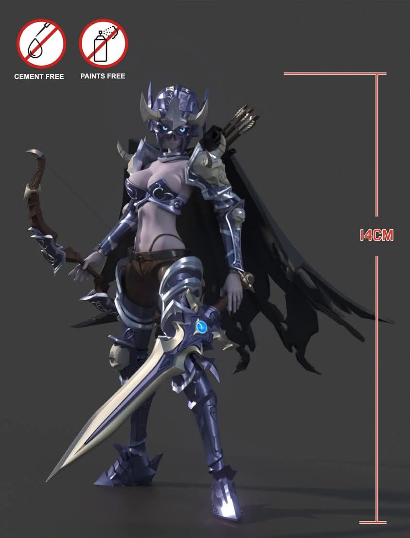 BORDER MODEL 1/12 BA-002 Hell Knight Syl