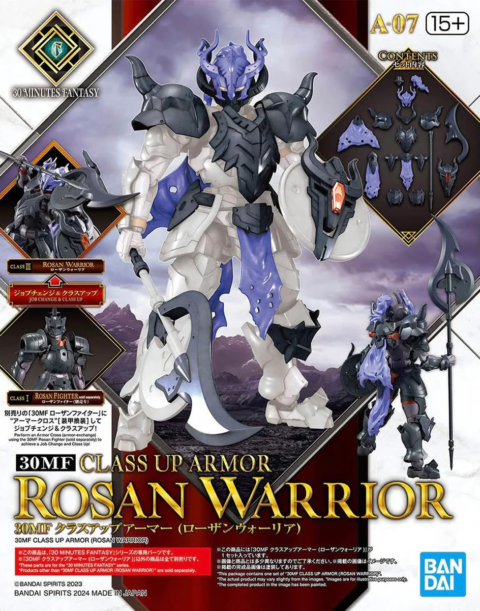 BANDAI 30MF Class Up Armor (Rosan Warrior)