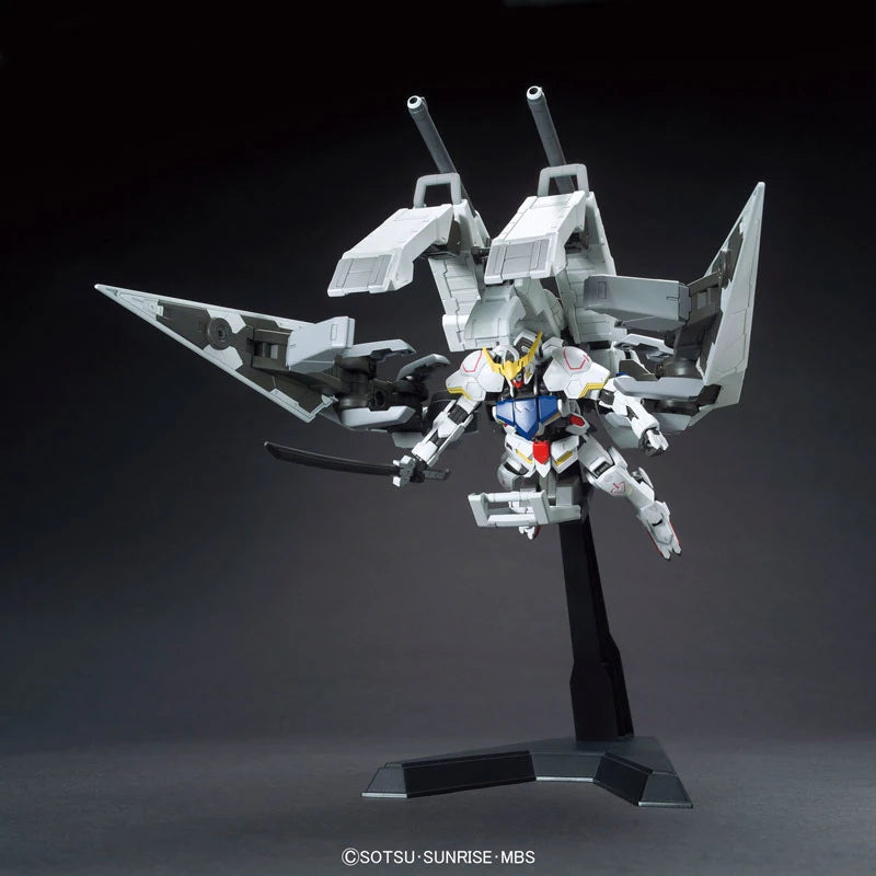 BANDAI HG 1/144 HGIBO Gundam Barbatos with Long Distance Transport Kutan Type III