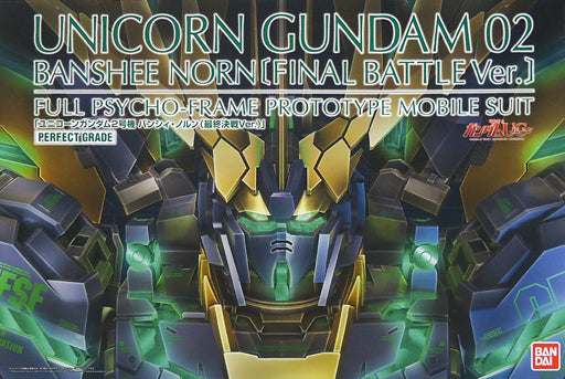 PBANDAI PG 1/60 RX-0[N] Unicorn Gundam 02 Banshee Norn (Final Battle Ver.)