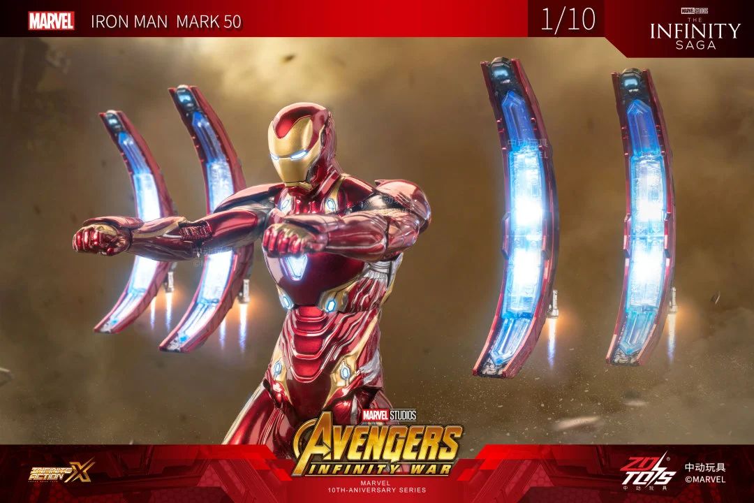 ZD TOYS 1/10 Ironman Mk50 LED