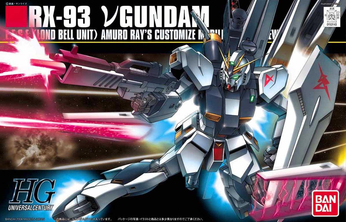 BANDAI HG 1/144 HGUC Nu Gundam