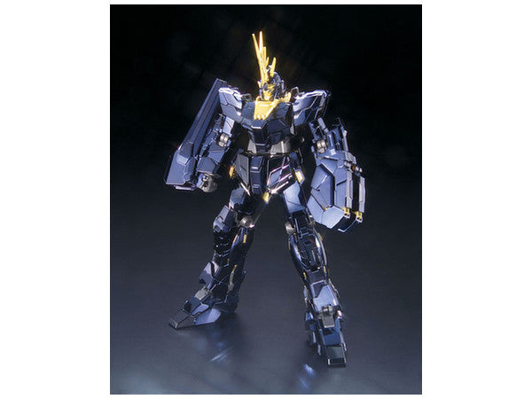 BANDAI MG 1/100 Unicorn Gundam 02 Banshee (Titanium Finish)