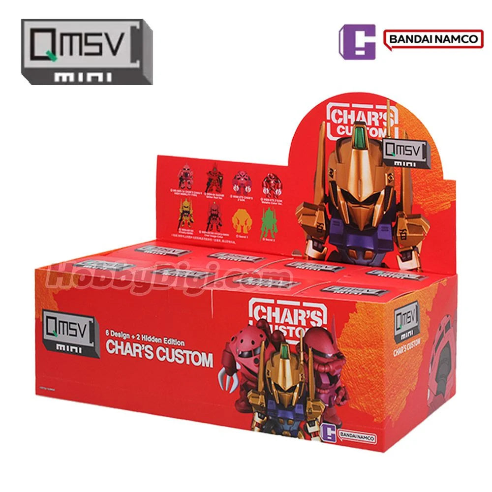 BANDAI- MSV MINI Char's Custom MS Blind Box / PER PIECE
