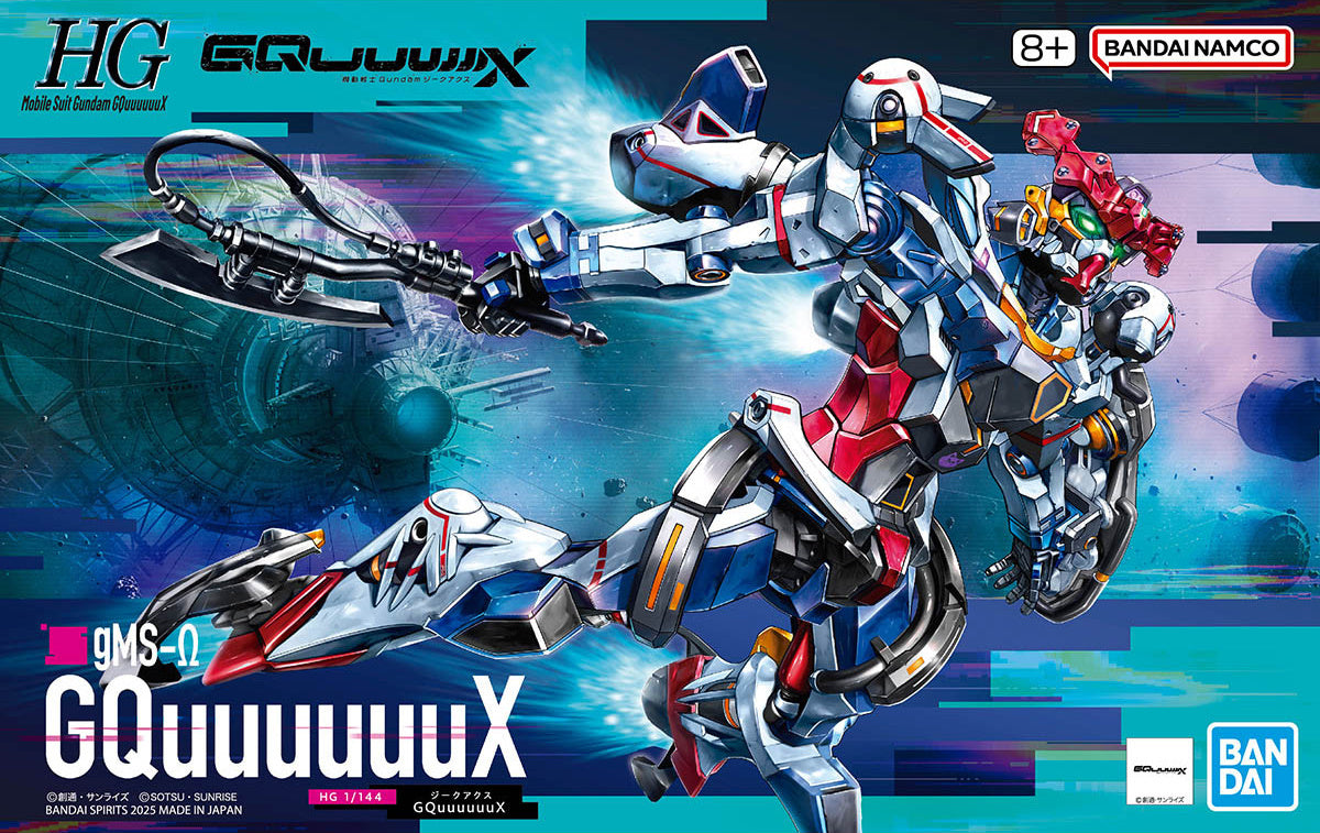 BANDAI HG 1/144 HGGQ GQuuuuuuX