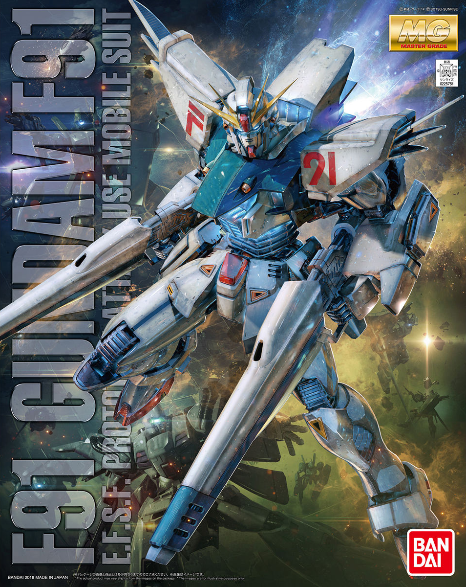 BANDAI MG 1/100 Gundam F91 Ver 2.0
