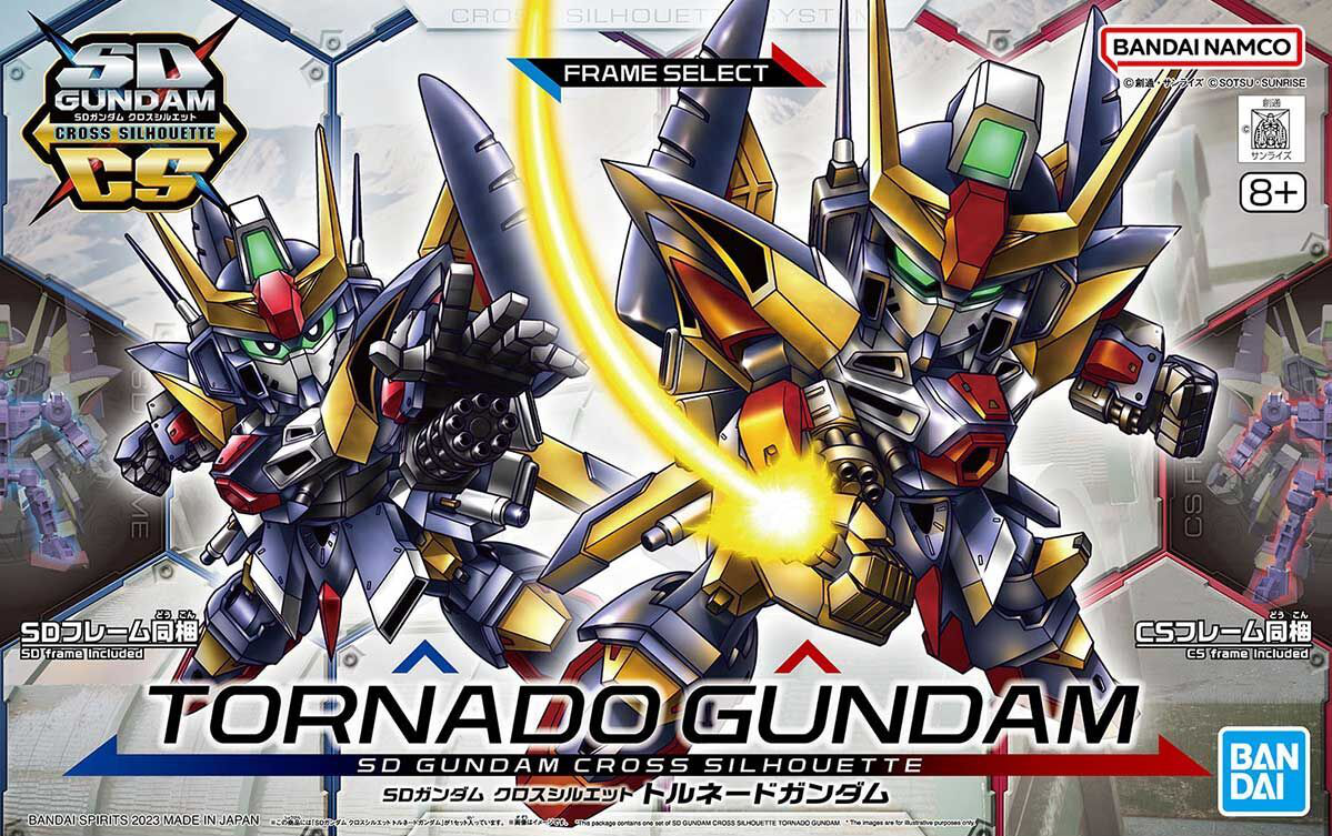 BANDAI SD SDCS Tornado Gundam