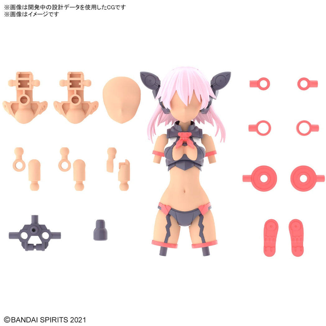 BANDAI 30MS Option Parts Set 8 (Scout Costume)(Color C)