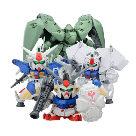 BANDAI SD BB Senshi Mobile Suit Gundam 0083 Stardust Memory Set