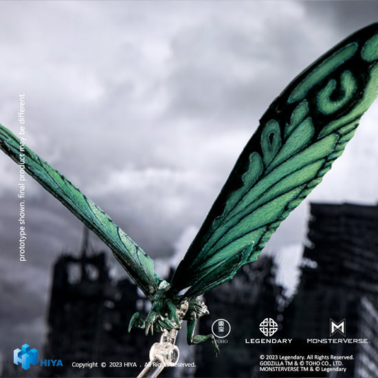 HIYA TOYS Exquisite Basic Godzilla: King of the Monsters- Mothra Emerald Titan Ver