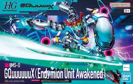BANDAI HG 1/144 HGGQ GQuuuuuuX (Endymion Unit Awakened)