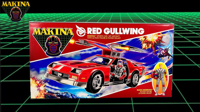 RAMEN TOY MAKINA MKN01 Red Gullwing (Second Batch)
