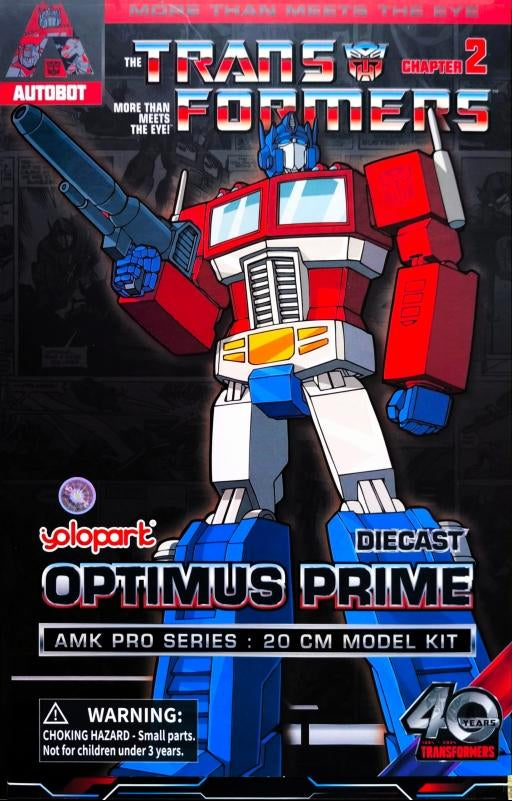 YOLOPARK AMK Pro Series Transformers Diecast G1 Optimus Prime