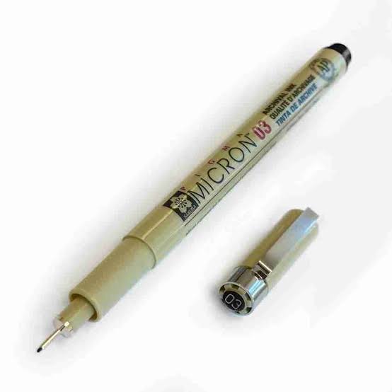 Sakura Pigma Micron .03 Drawing Pen (for panel lining)