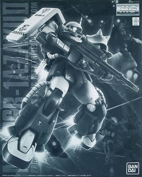 PBANDAI MG 1/100 MS-06R-1A Zaku II (Eric Manthfield's Custom)