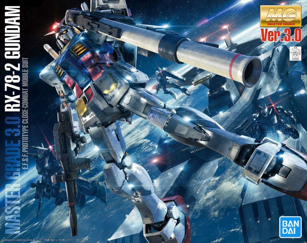 BANDAI MG 1/100 RX-78-2 Gundam Ver 3.0