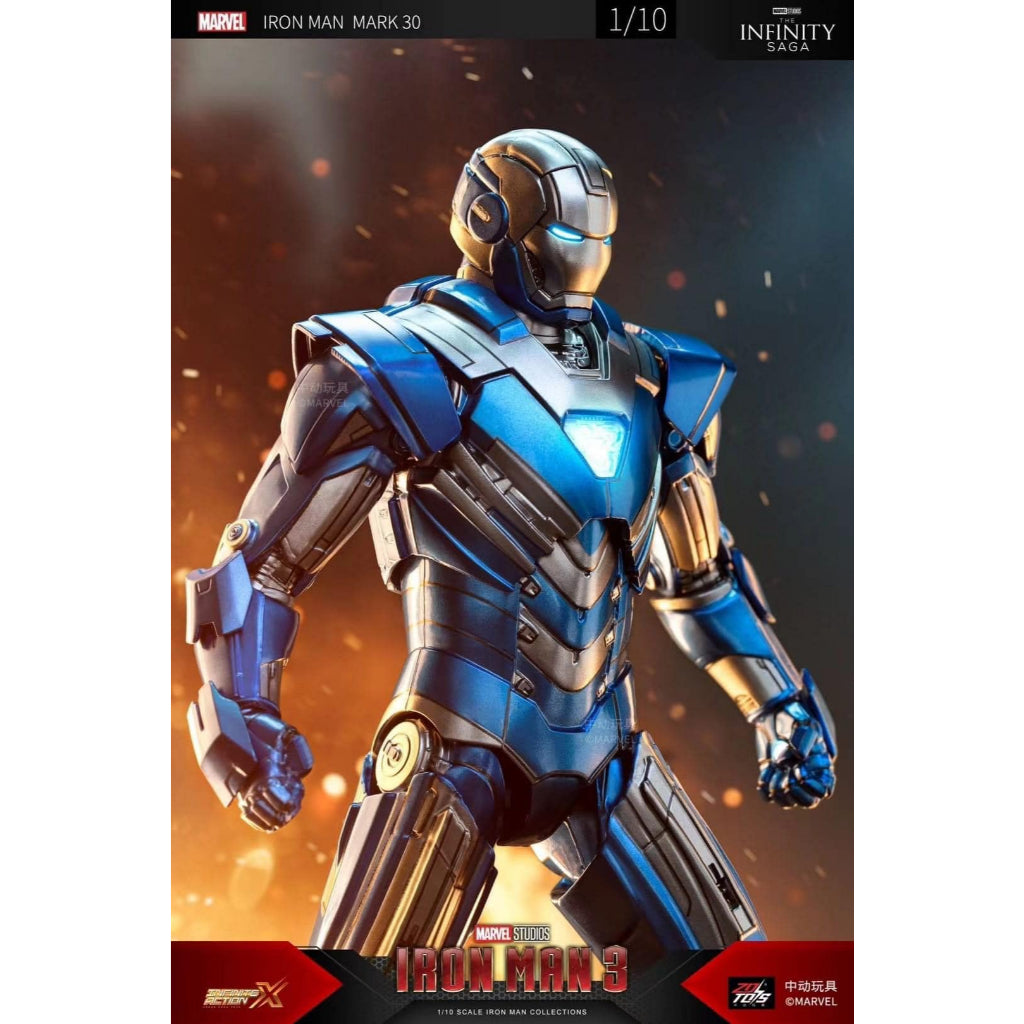 ZD TOYS 1/10 Ironman Mk30 Blue Steel