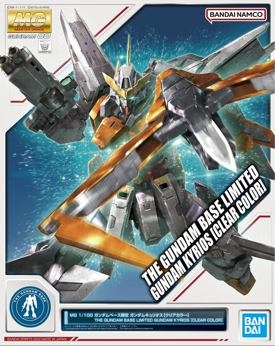 BANDAI MG 1/100 TGBL Gundam Kyrios (Clear Color)